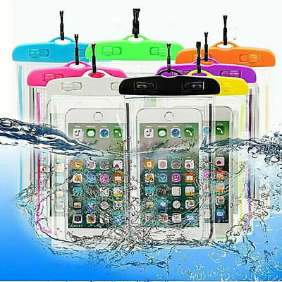 #ad 4 Colors TPU Waterproof Underwater Phone Case Dry Bag Pouch Universal Swimming g