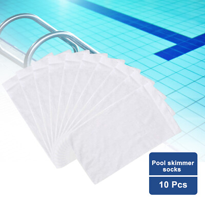 #ad Swimming Pool Skimmer Filter Non Woven Socks Net Skimmer Pool Swimming Pool