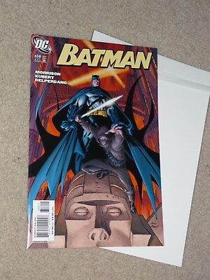 #ad Batman #658 Grant Morrison Early Damian Wayne Cover DC Comics Dec 2006