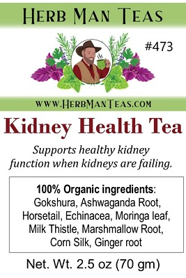#ad KIDNEY HEATLH TEA Supports weak kidneys and improves function