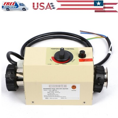 #ad #ad 220V SPA Heater Electric Swimming Pool amp; Heating Tub Water Heater Thermostat