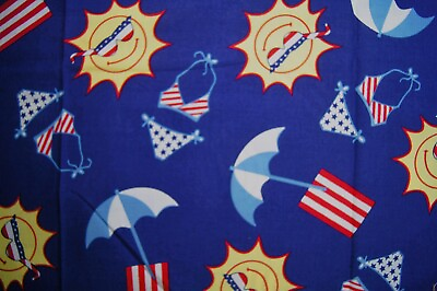 #ad 5 Yard Summer Swimming Cotton Quilting Fabric 212quot; X 44quot;