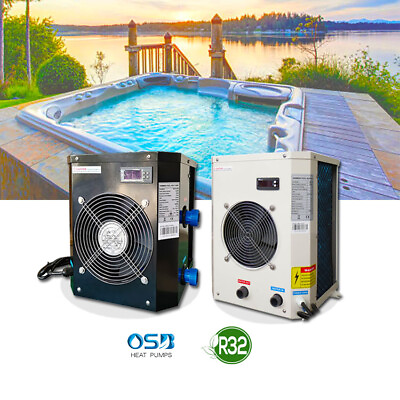 #ad #ad Portable R32 Economical Spa Heat Pump Pool Water Heater Titanium Heat Exchanger