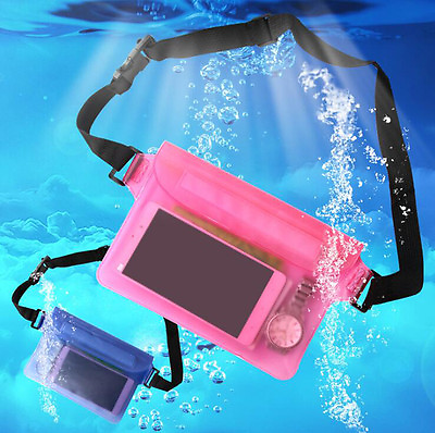 Magik Waterproof Waist Pouch Bag Underwater Dry Case Cover Fanny Pack Swimming
