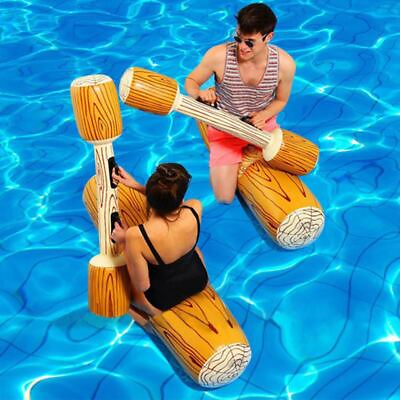#ad 4PCS Set Swimming Pool Float Game Inflatable Water Sports Toys Adult Pool Party