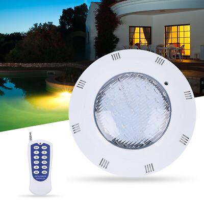 #ad 12V 54W RGB Swimming Pool Lights LED Spa Underwater Light IP68 Lamp Waterproof