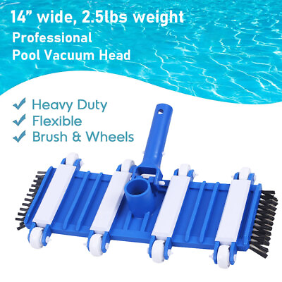 #ad Swimming Pool Vacuum Head Professional Cleaner Ground Suction Tool Accessories