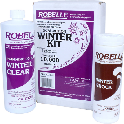 Dual Triple Action Winter Kit Swimming Pools Concentrated Keeps Water Clean