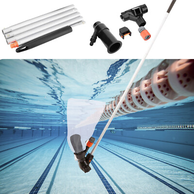 Portable Swimming Pool Jet Vacuum Head Fountain Cleaning Tool Set Cleaner