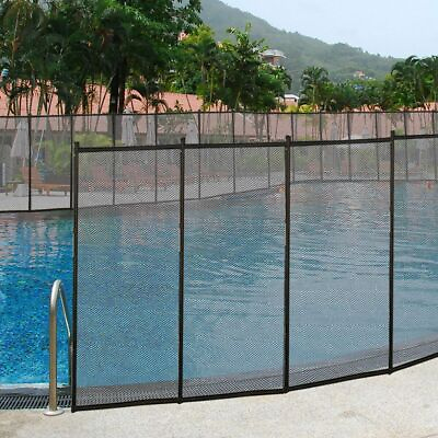 #ad #ad Costway 4#x27;x12#x27; In Ground Swimming Pool Safety Fence Section Prevent Accidental