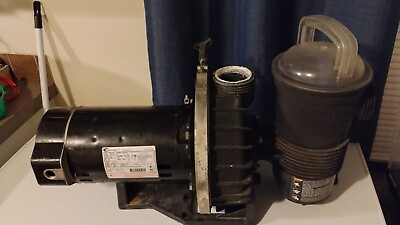 #ad Pentair Challenger Complete Pump 1.5 HP Used