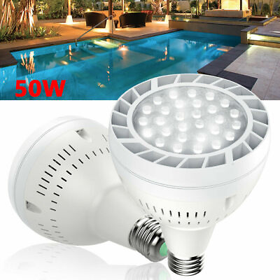 #ad #ad 50W 120V Swimming Pool Light LED Bulb Pool Decor Light White Replacement