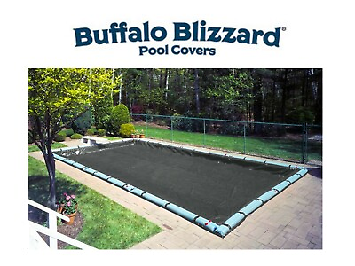 #ad #ad Buffalo Blizzard Micro Mesh Rectangular Swimming Pool Winter Cover 5 YR WTY