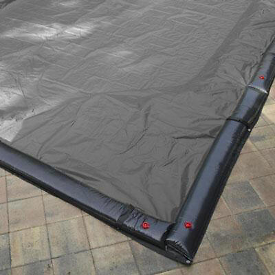 #ad 30#x27; x 40#x27; Inground Pool Cover Silver Black Rectangle 15 Year Warranty