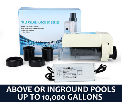 #ad Environmental Energy saving protection Pool Salt Chlorine Chlorinator For 26000