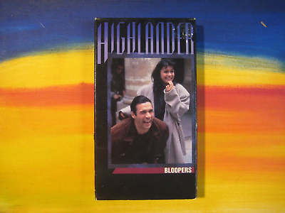 #ad Highlander the Movie Bloopers Blooper Reel VHS Tape