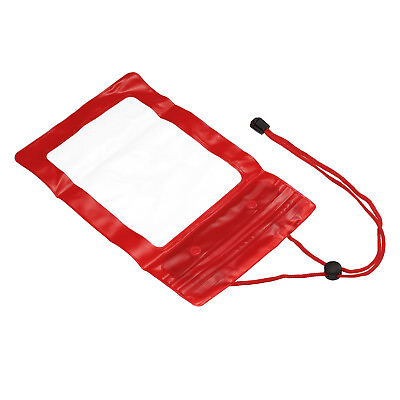 Waterproof Mobile Phone Cover Bags for Swimming Storage Cases Red