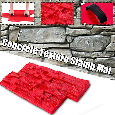 #ad Concrete Stamps Concrete Cement Wall Floor Mat Concrete Pressure Mold Wall Mat