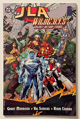 #ad JLA WildC.A.T.S DC and Image Comics 1997
