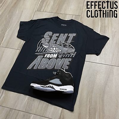 #ad Tee to match Air Jordan Retro 5 OREO Sneakers. Above Tee