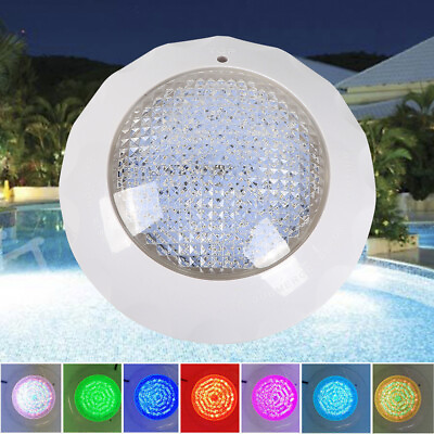 AC12V 45W RGB Swimming LED Pool Lights underwater Light IP68 Waterproof Lamp USA