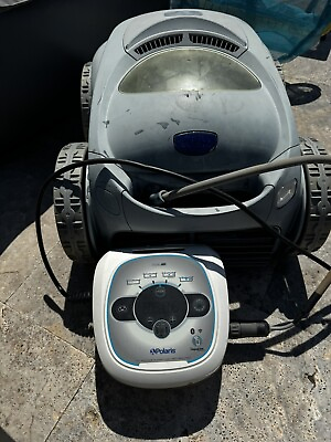 #ad Polaris ALPHA iQ Robotic Pool Cleaner And Zodiac Control Unit.