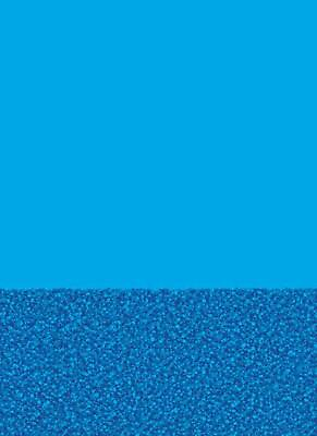 #ad 24#x27; Round Overlap Pebble Bottom Blue Wall Above Ground Pool Liner