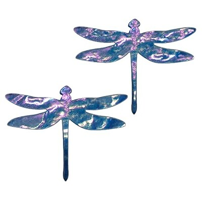 #ad #ad Dragonfly Glass Swimming Pool Step Marker Mosaic 5quot;x4quot;Deep Blue 2 Pack