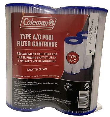 #ad Coleman Swimming Pool Filters Type III A C #5865E New Sealed
