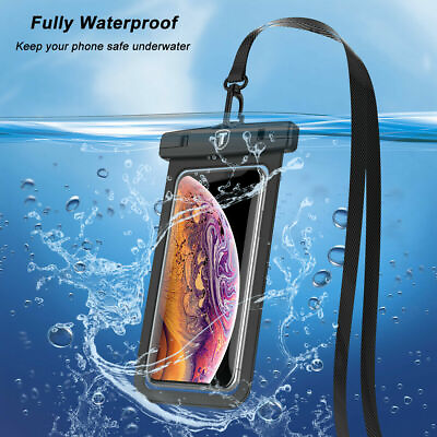 Waterproof Phone Bag Pouch Swimming Underwater Cell Phone Case Cover Dry Bag