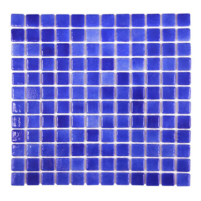#ad Swimming Pool Tile Islamorada Bathroom Shower Waterline Backsplash Abyss Blue
