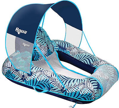 #ad Aqua Pool Chair Float for Adults – Zero Gravity Pool Floats – Multiple Colors Sh