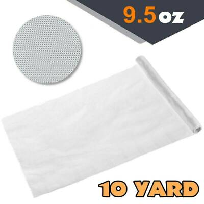 #ad Fiberglass Cloth Fabric 9.5 Ounce x 40quot; Wide x 10 Yard 30Ft Roll White 10M x 1M