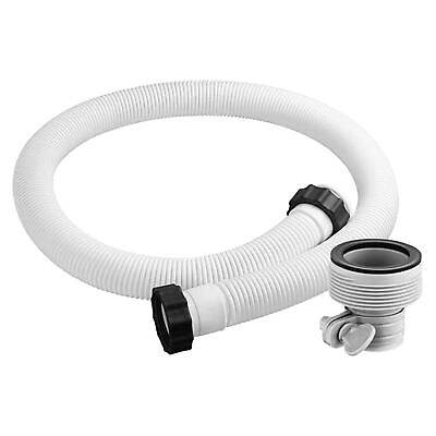 #ad Pool Hose Filter Pump Hose 59in Filter Flexible Pipe for Garden B Type Pump