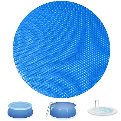 #ad #ad KETNET Solar Pool Covers for 6 8 10 12 15 Ft Round Above Ground Inground Pool...