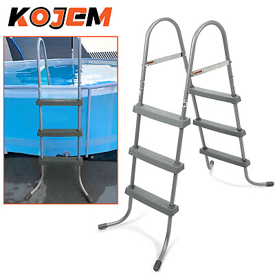 #ad Steel Above Ground Swimming Pool Ladder for 36quot; Wall Height Pools