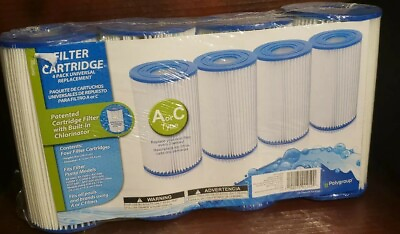#ad #ad Polygroup Pool Filter Cartridge A or C Type 4 Pack