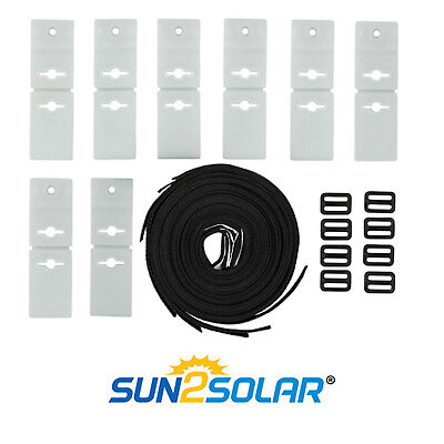 #ad #ad Sun2Solar Universal Solar Reel Strap Kit for Swimming Pool Cover Reels