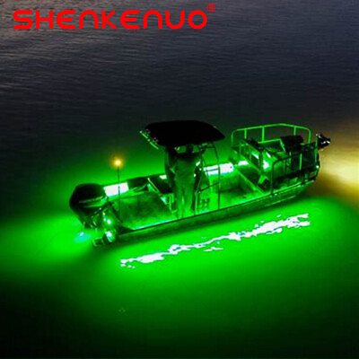 #ad Night Fishing Underwater Fishing Light 15000 LUMENS Green LED Boat Bright Strip