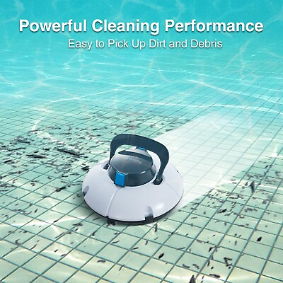 #ad New Winny Cordless Robotic Swimming Pool Vacuum Cleaner Ultra Powerful Auto