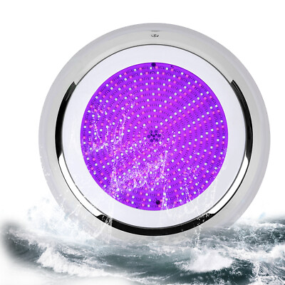 Underwater RGB LED Swimming Pool Light Stainless Resin Filled Spa Lamp 12V