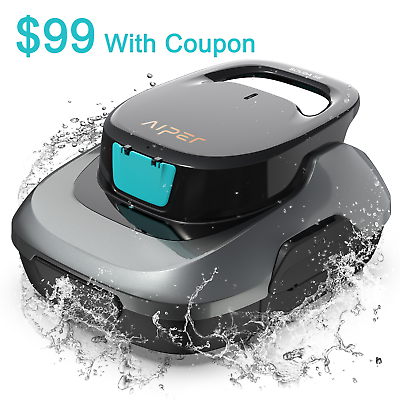 #ad AIPER Scuba SE Cordless Vacuum Pool Robotic Cleaner for Above Ground Pools 2024