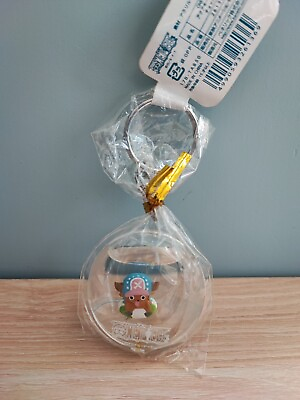 #ad Japan One Piece Tony Chopper Swimming Acrylic Plastic Keychain 5cm New