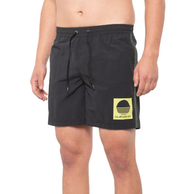 #ad #ad Quiksilver Swim Trunk Mens Size XL Beta Test Volley Nylon Trunks 17’’ Shorts New