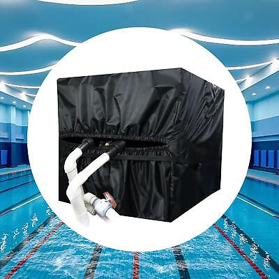 #ad Pool Heater Cover Outdoor Protection Durable Multifunction with Drawstring