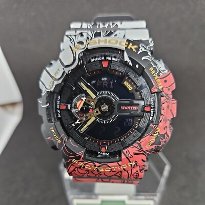 #ad Casio One Piece Collaboration Watch Gshock Used