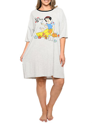 #ad Womens Disney Snow White Sleepshirt Nightgown One Size