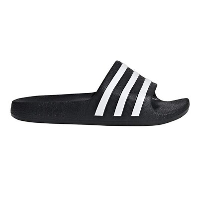 adidas Kids#x27; Adilette Aqua Slide Sandal Black Size 4