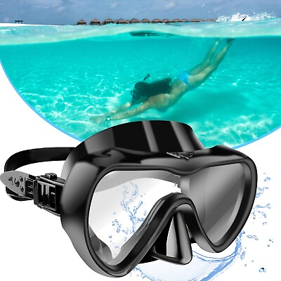 Dive Mask Swimming Underwater Diving Swimming Goggles For Adult Glass Anti Fog
