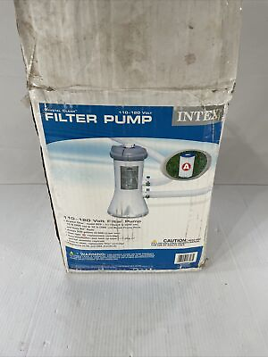 #ad Intex Krystal Clear Cartridge Filter Pump